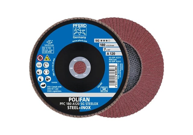 Polifanscheibe Pferd 180-22 a Korn 120 - 67712185