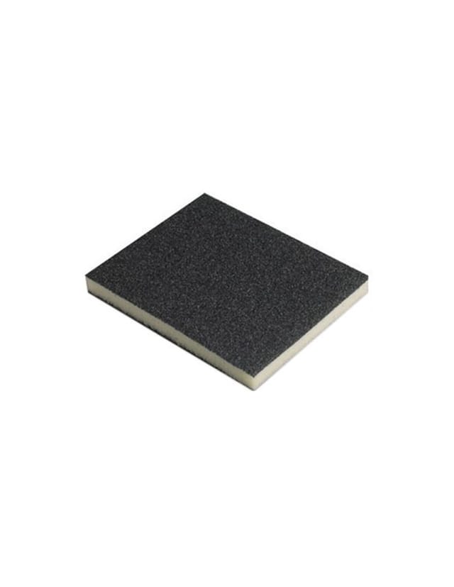 Doppelseitiger Schleifschwamm K100 fein 98x120x13mm