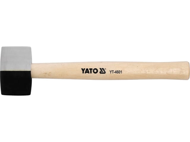 Gummihammer mit Holzgriff 340 g YT-4601 Yato
