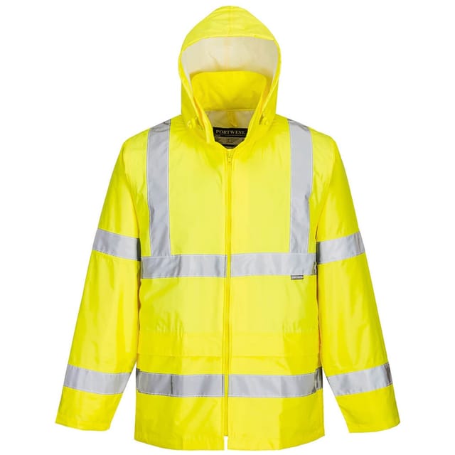 Hi-Vis Gelbe Regenjacke XL