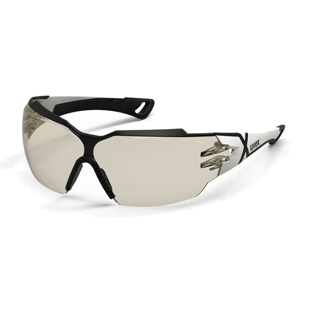 Uvex - pheos cx2 9198 9198064 Schutzbrille inkl. UV-Schutz Weiß, Schwarz