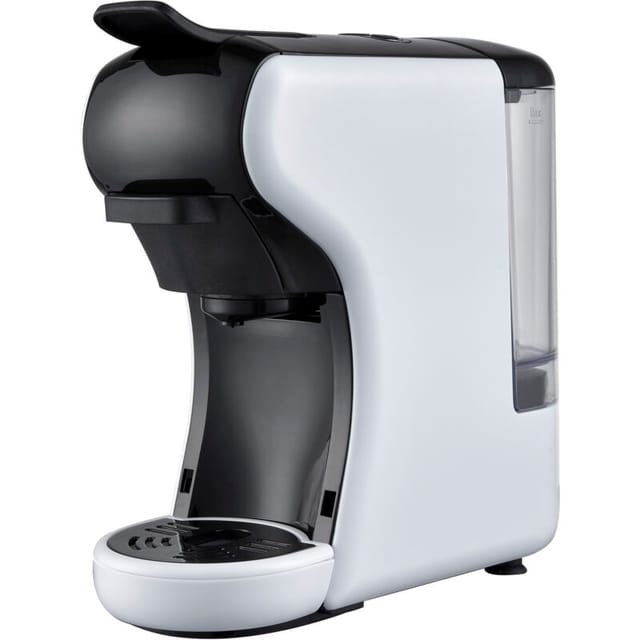 Alfa - Küken Gold 3-in-1-Kaffeemaschine mit weißen Kapseln