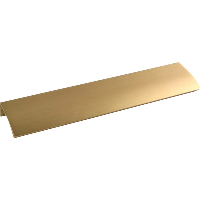 Furnipart - Griffleiste Möbelgriff Edge Straight la 2x80mm l 40mm Alu messing matt