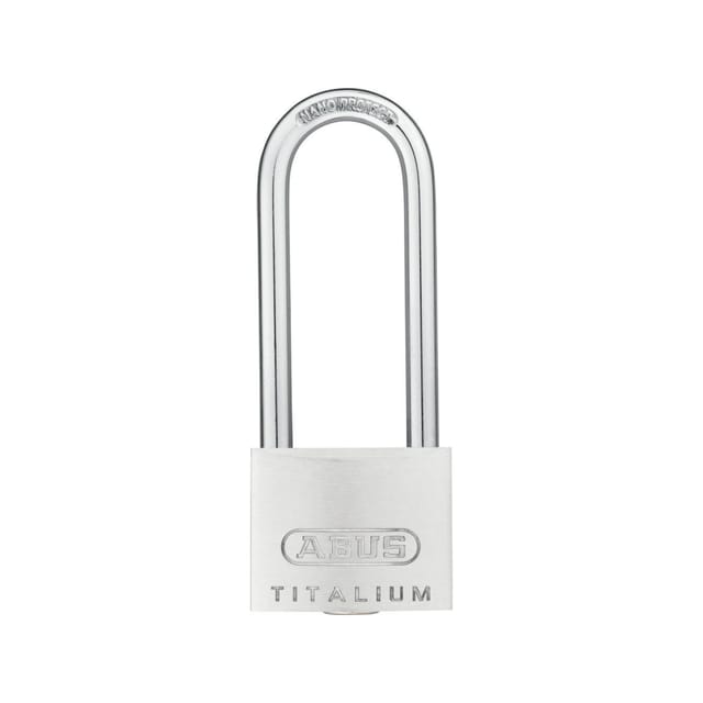 Zylindervorhangschloss 64TI/40HB63 Schlosskörperbreite 40 mm Titalium verschiedenschließend