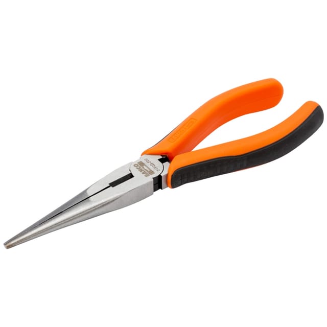 Flachrundzange mit 2-Komponenten-Griffen, lackiert 210 mm - Bahco
