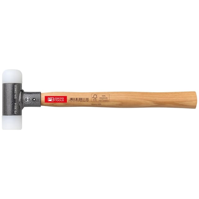 Schonhammer mit Holzstiel pb 300 Pb Swiss Tools 27mm