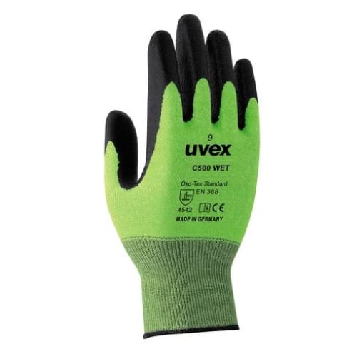 C500 wet 6049210 Schnittschutzhandschuh Größe (Handschuhe): 10 en 388-4121 1 Paar - Uvex