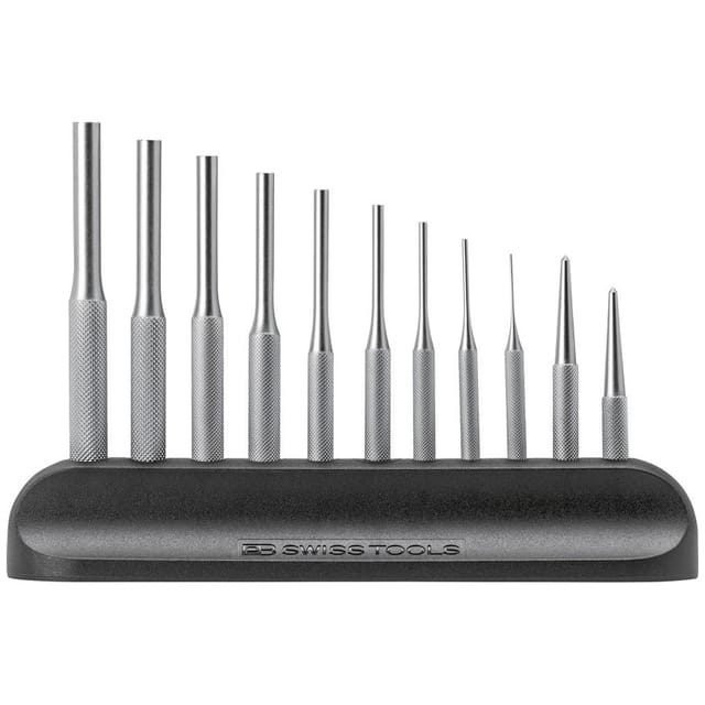 Pb Swiss Tools - Swiss Tools Durchtreiber- und Splintentreiber-Satz 11-teilig Safety