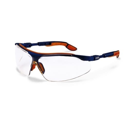 Uvex - Schutzbrille i-vo sapphire as klar blau/orange 9160.065