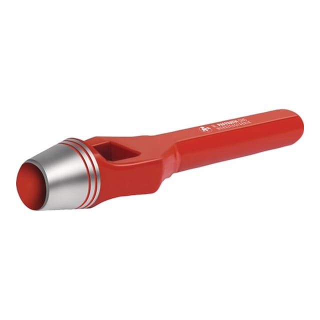 PAFFRATH Henkellocheisen Loch-D.21mm rot PAFFRATH