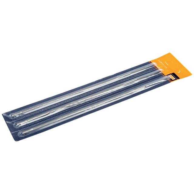 168-8-6.3-3P Kettensägefeilen, ohne Heft, 200 mm, ø 6,3 mm, 3er-Verpackung Länge 200 mm 3 St. - Bahco