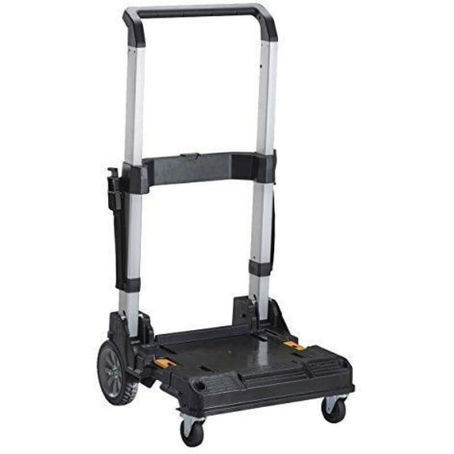 DeWALT TSTAK Faltwagen schwarz und silber robust