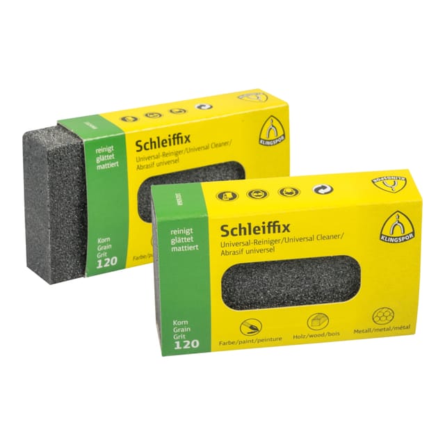 Handschleifklotz sfk 655 - Schleiffix Klingspor 80 x 50 x 20, Korn 30