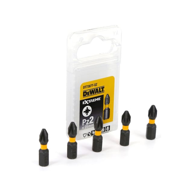 DEWALT SCHLAGBIT PZ2x25 5Stk. EXTREME SCHLAGTORSION