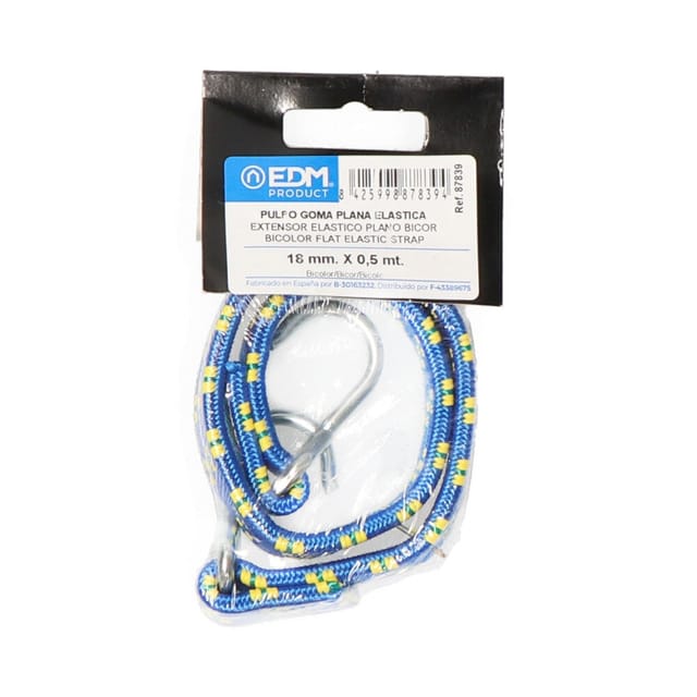 EDM - Zweifarbiger, flacher Gummi-Oktopus, 0,5 m – verschiedene Farben/Modelle