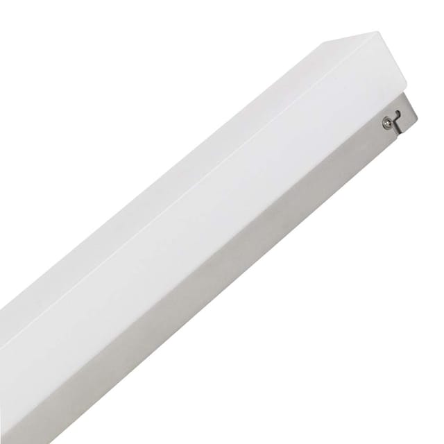 Led Wandleuchte, 10W, 750lm, 3000K, 60cm, warmweiß, silber