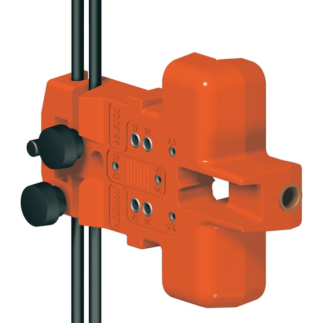 Blum - Bohrlehre Montagehilfe Bohrhilfe für otion Kunststoff/Stahl orange