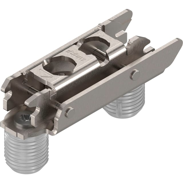 Clip Exzenter Montageplatte gerade, Stahl, Einpressen, Distanz 3 mm - Blum