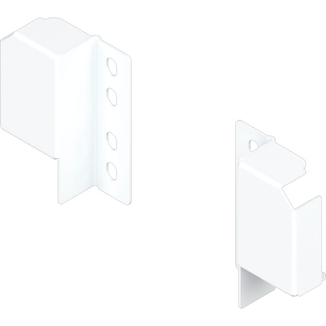 Reling-Rückwandhalter Set (links + rechts) seidenweiss für tbx antaro - Blum