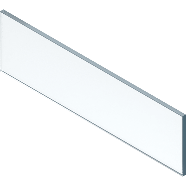 Legrabox Einschubelement-Vorne, H=138, KB=600 (18/19), Glas klar - Blum
