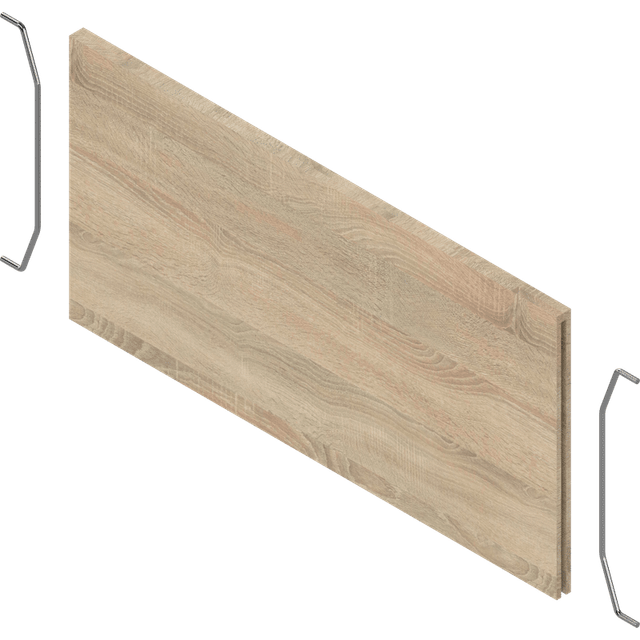 Blum - Ambia-Line Querteiler Frontauszugsrahmen für Breite 218mm, Bardolino Eiche