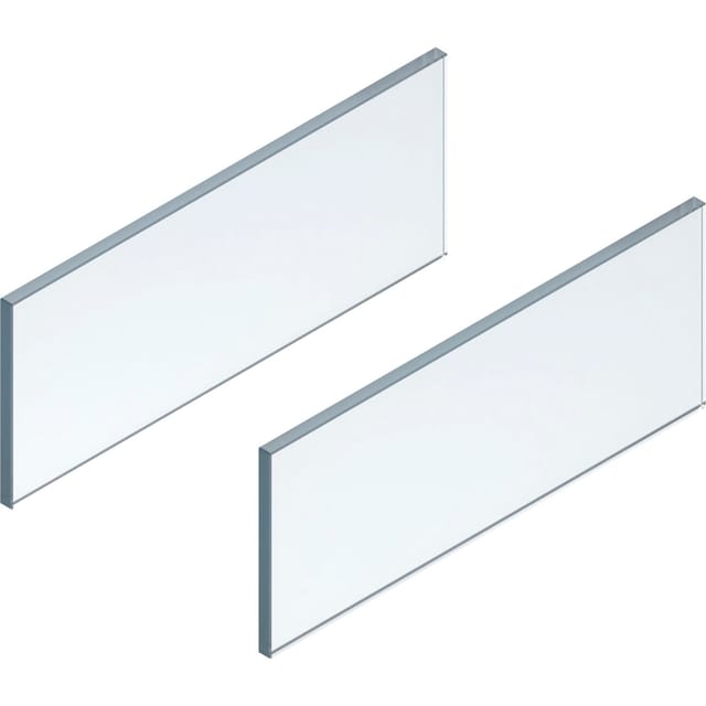 Legrabox free Einschubelement Seite, nl 450 mm, Glas klar - Blum