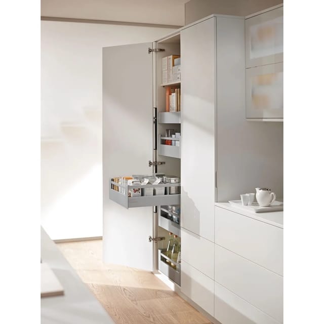 Blum - Space Tower Tandembox antaro Schubladen-Set Mit Reling, 30kg NL500mm, kb 600mm grau