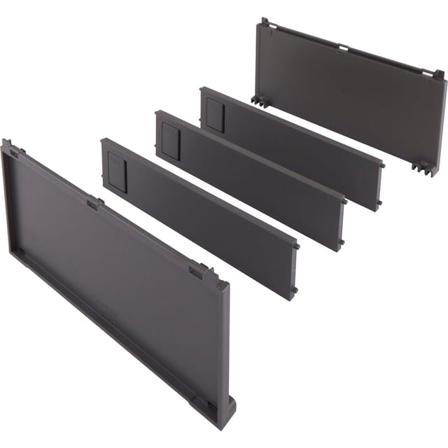 Ambia-Line Flascheneinsatz Schublade B200mm, Kunststoff oriongrau matt - Blum