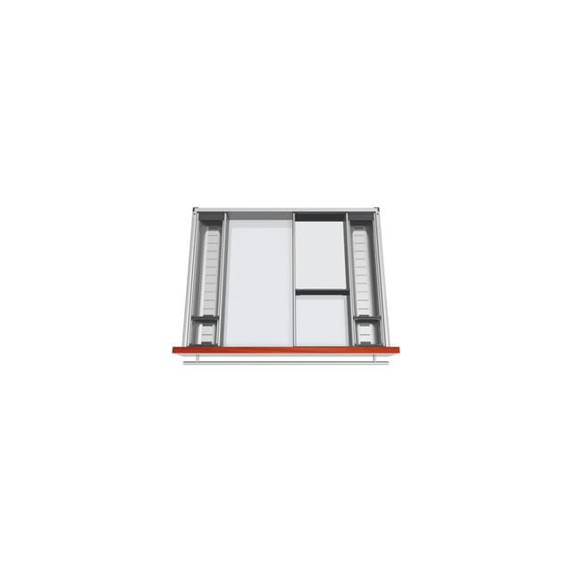 Blum - Orga-Line Besteckeinsatz Facheinteilungs-Set kb 601-699mm, nl 550mm, grau