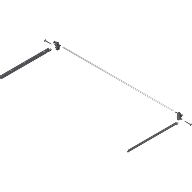 Tandembox antaro Seitenstabilisierung nach oben gebaut, nl 500 - Blum