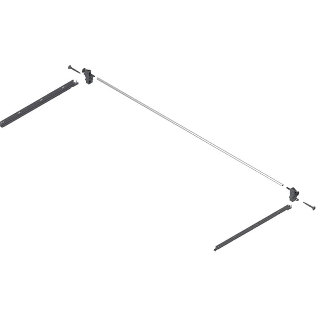 Tandembox antaro Seitenstabilisierung nach oben gebaut, nl 450 - Blum