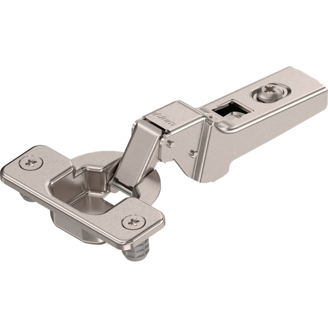 Clip Standardscharnier 100°, 9,5mm gekröpft mit Feder, Einpressen - Blum