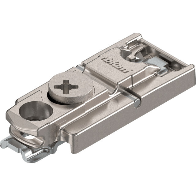 Clip Exzenter Montageplatte gerade, Zink, expando, Distanz 0 mm - Blum