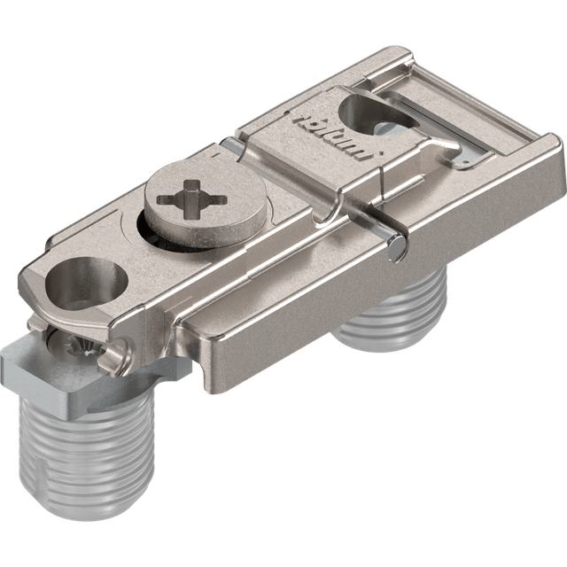 Gerade Exzenter - Montageplatte Distanz 0mm, Höhe=8,5mm - Blum