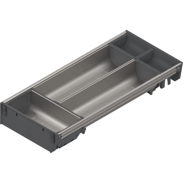 Orga-Line Besteckeinsatz Set - Besteckkasten ZSI.XXXBI2N, nl 450mm, grau - Blum