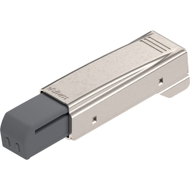 Otion 973A, Aufsteckteil-Scharnier gerader Bandarm, Stahl vernickelt - Blum