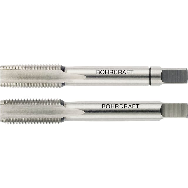 Bohrcraft - Hand-Gewindebohrer-Satz hssg DIN5157 Gasgewinde g 1 Zoll