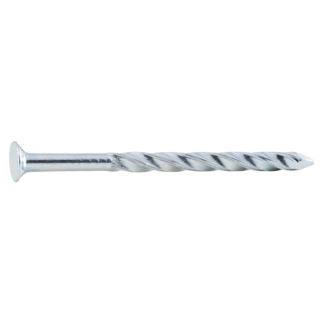 Schraubnägel (Gewindenagel) gedrehte Drahtstifte ø 3,4x35mm Stahl verzinkt