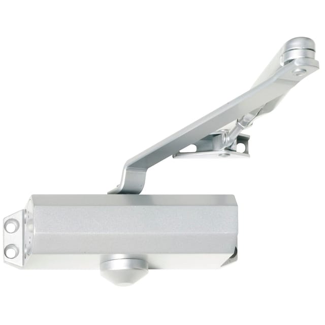 Eco Schulte - Türschließer ts 10, en 2,3,4 mit Gestänge, ohne Feststellung silber ral 9006