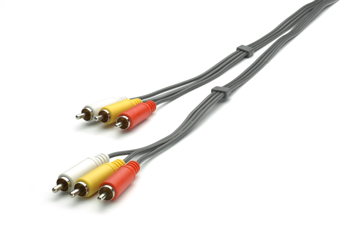Vivanco B47/50 20av Component (ypbpr)-videokabel 2 M 3 X Rca Schwarz