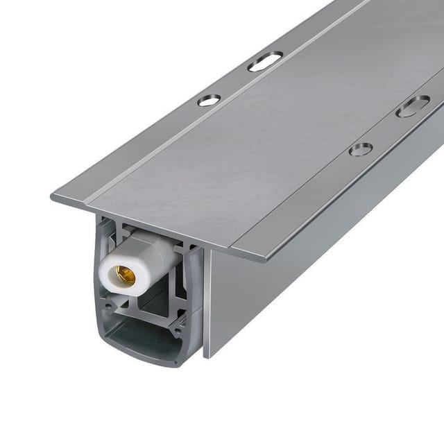 Planet Türdichter RO-RD Zugluftstopper automatisch für Drehtüren Länge 960mm Aluminium natur