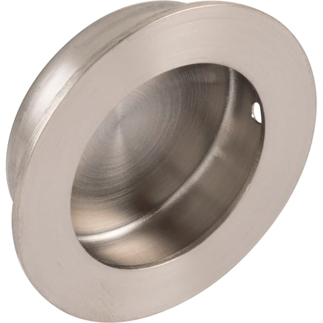 Solido - Technik Team Muschelgriff Edana ii ø 50mm, Einlassgriff aus Edelstahl gebürstet
