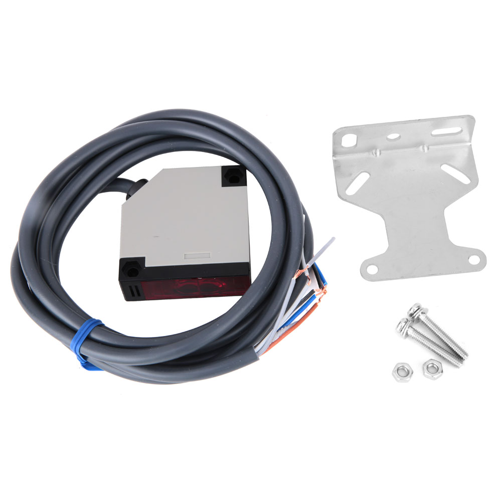 Fotoelektrischer Sensorschalter, Diffusreflexionssensorschalter Mit Abs-gehäuse, Elektronisches Bauteil, Fotoelektrische Sensoren (ac/dc12-240v)