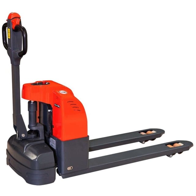 Kompakter Elektrohubwagen mit Gel-Batterie – Maximale Tragkraft 1500 kg – Gabeln 1150 x 540 mm - SEPT15W