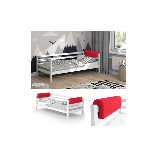 Vitalispa - Bettumrandung , Rot, 70 x 20 cm