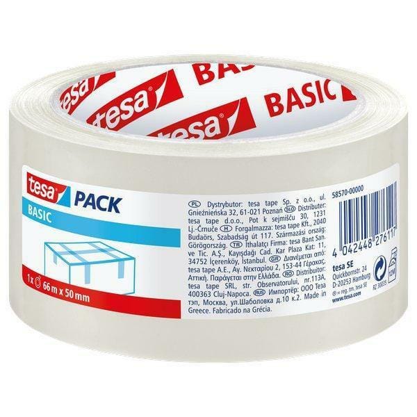 Transparentes verpackungsband 58570