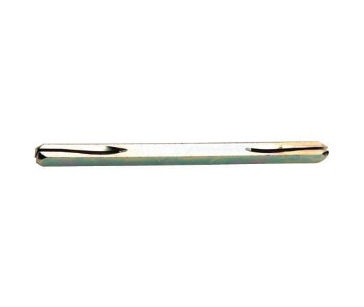 Cadap - 6 x 110 mm Vierkantstab beidseitig geschlitzt und versenkt für Nadelschraube - C6X110TF