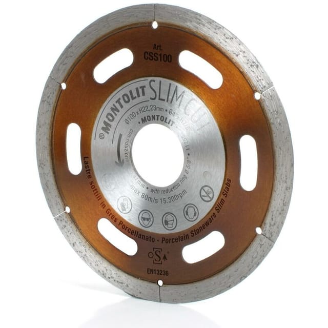 Diamanttrennscheiben Fur Feinsteinzeug Dunne Fliesen Css100 +tutorcut115 Montolit