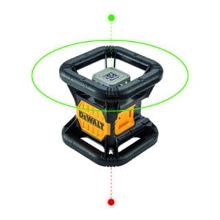 Dewalt - vollautomatischer Rotationslaser 18V DCE079D1G-QW im Set in t-stak Box