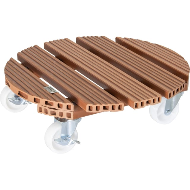 Wagner Pflanzenroller WPC Ø 39 cm terrakotta Pflanzenroller